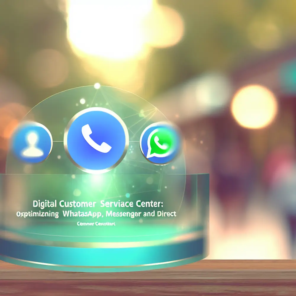 Central de Atendimento Digital: Otimize WhatsApp, Messenger e Direct