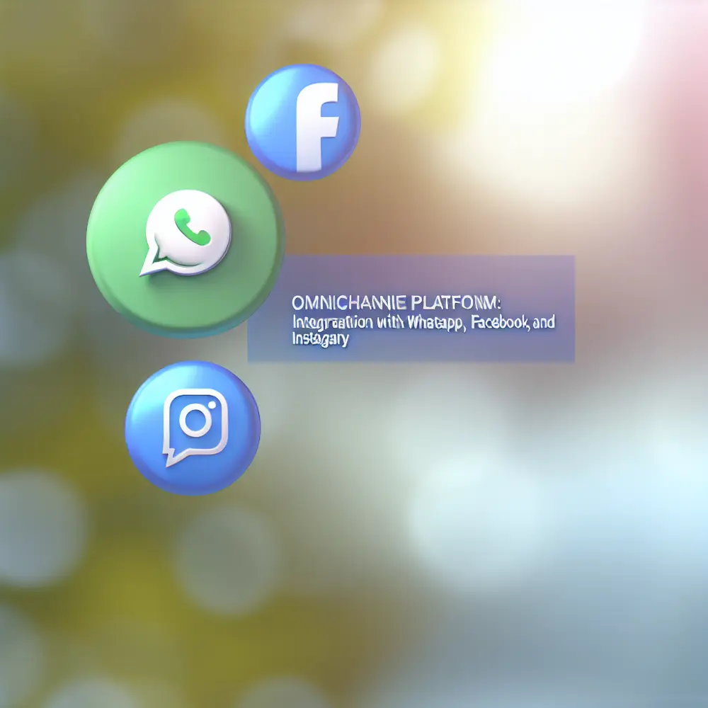 Plataforma Omnichannel: Integração com WhatsApp, Facebook e Instagram