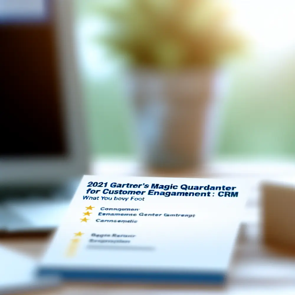 2021 Quadrante Mágico da Gartner Para Centros de Engajamento do Cliente/CRM: O Que Você Precisa Saber