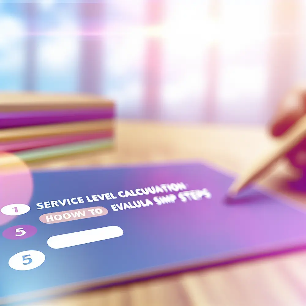 Cálculo de Nível de Serviço de Atendimento: Como Avaliar em 5 Passos Simples
