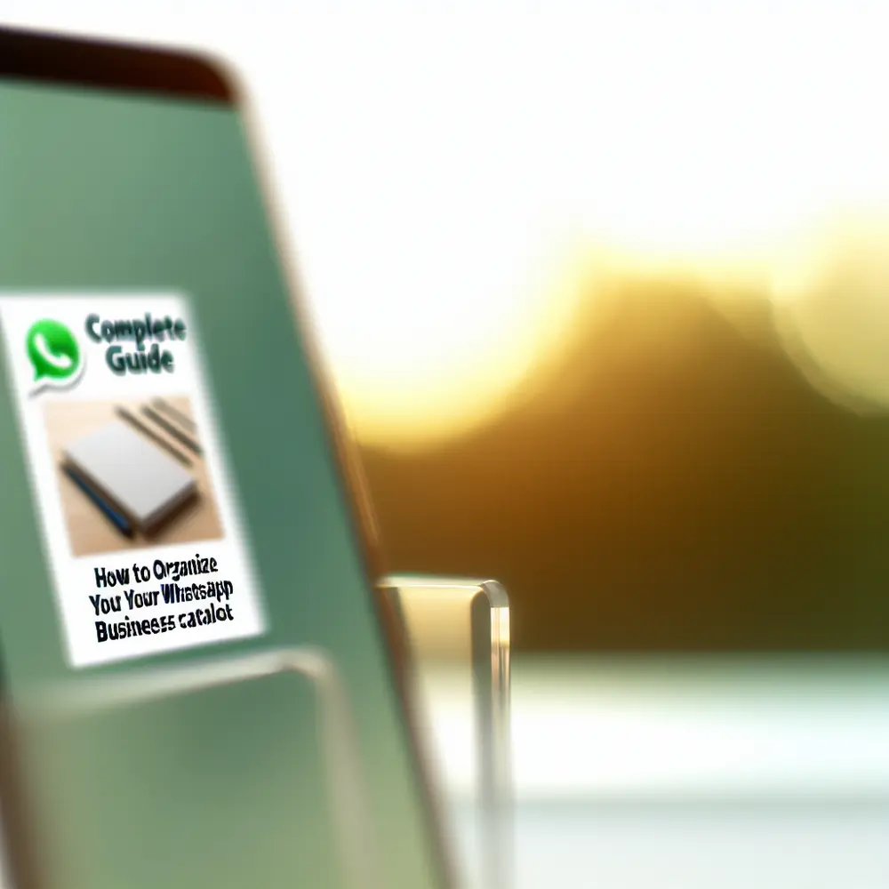 [GUIA COMPLETO] Como organizar o catálogo do WhatsApp Business