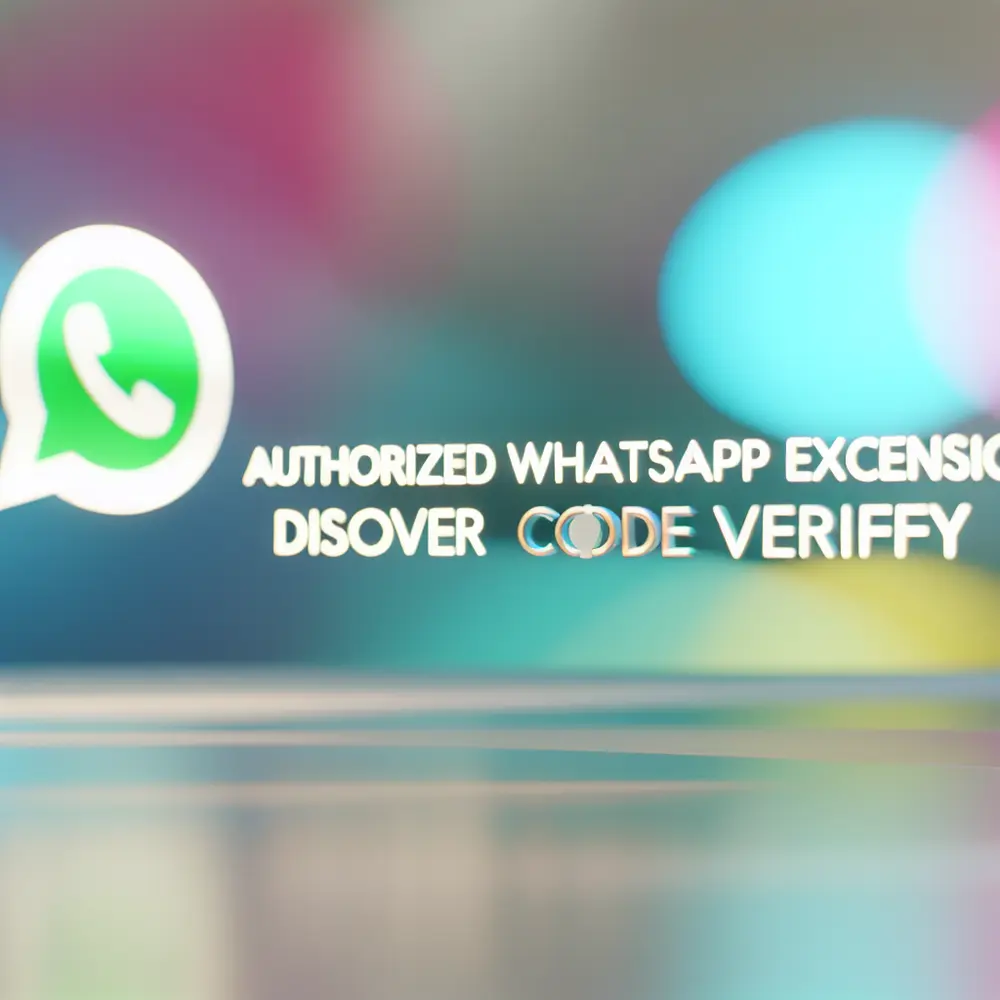 Extensão WhatsApp Autorizada: Conheça o Code Verify
