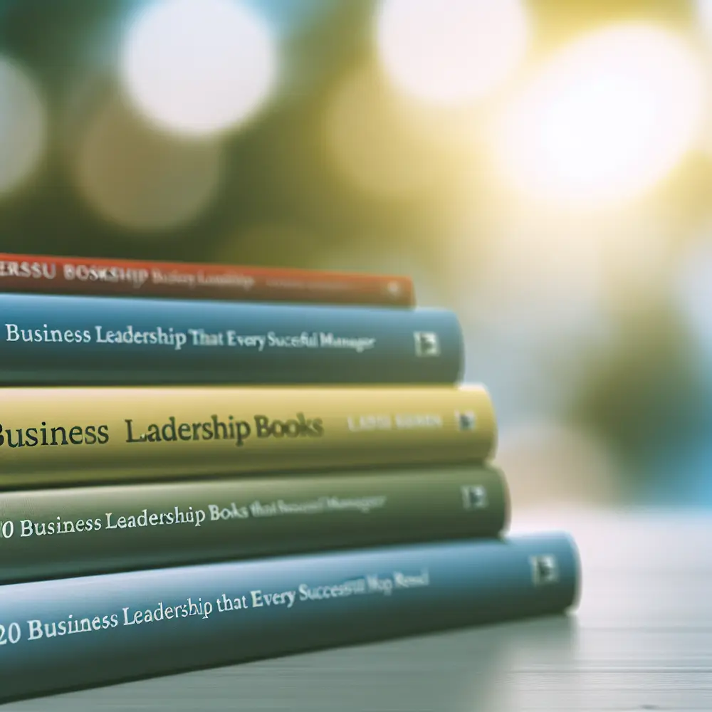 20 Libros de Liderazgo Empresarial que todo Gestor de Éxito Debe Leer