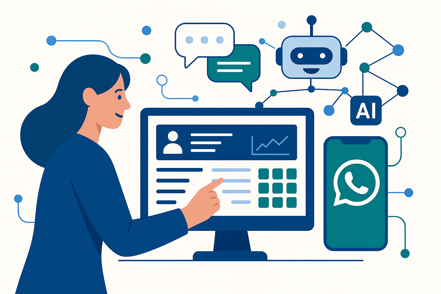 5 beneficios de usar CRM para WhatsApp en tu empresa