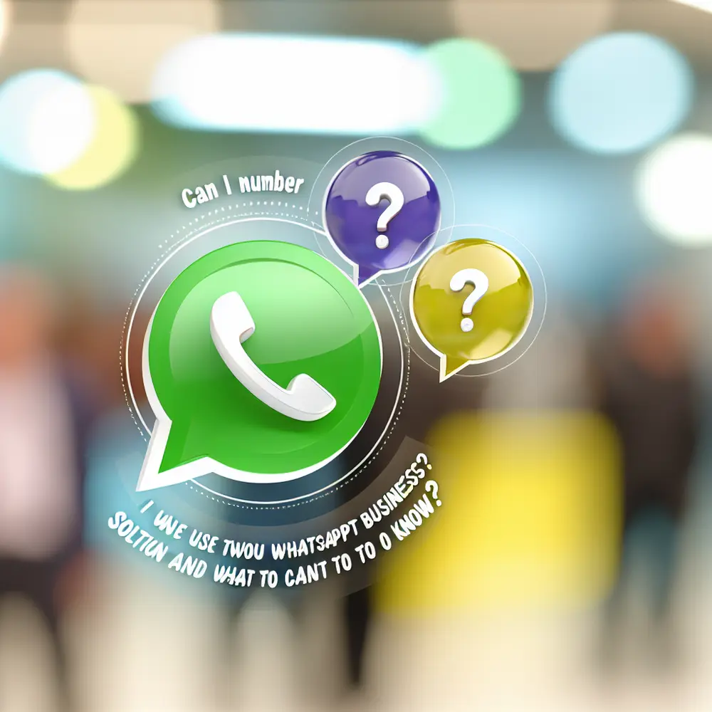 Can I use two numbers on my WhatsApp Business? The Official Solution and What You Need to Know