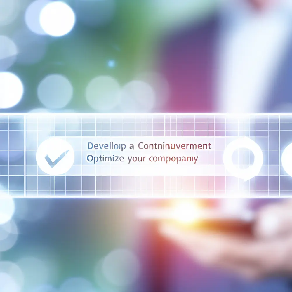 Cómo Elaborar un Plan de Mejora Continua y Optimizar tu Empresa