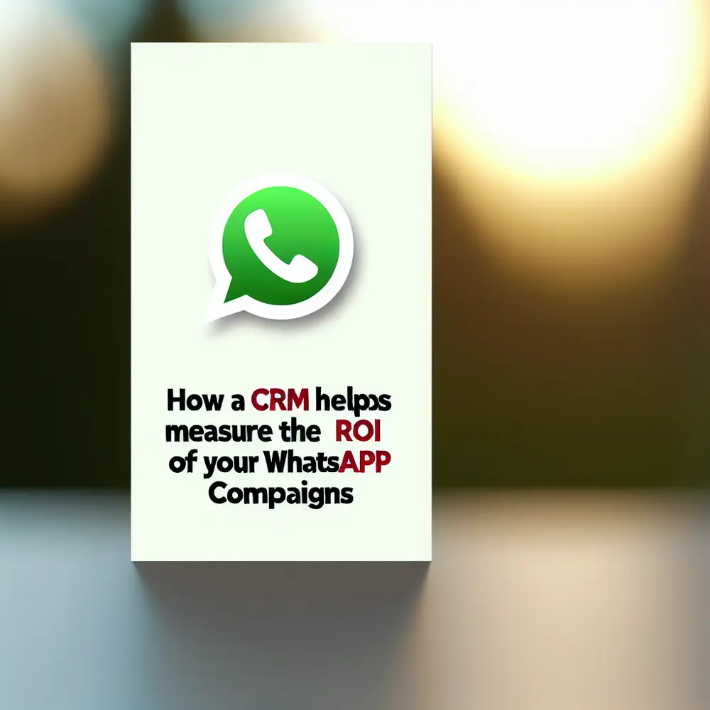 Como um CRM Ajuda a Medir o ROI das Suas Campanhas de WhatsApp?