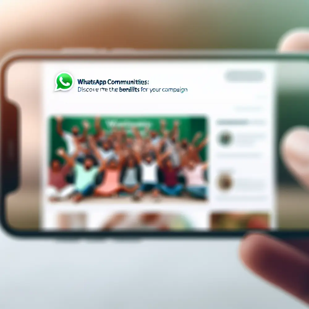 Comunidades de WhatsApp: Conozca las Ventajas para Su Campanha