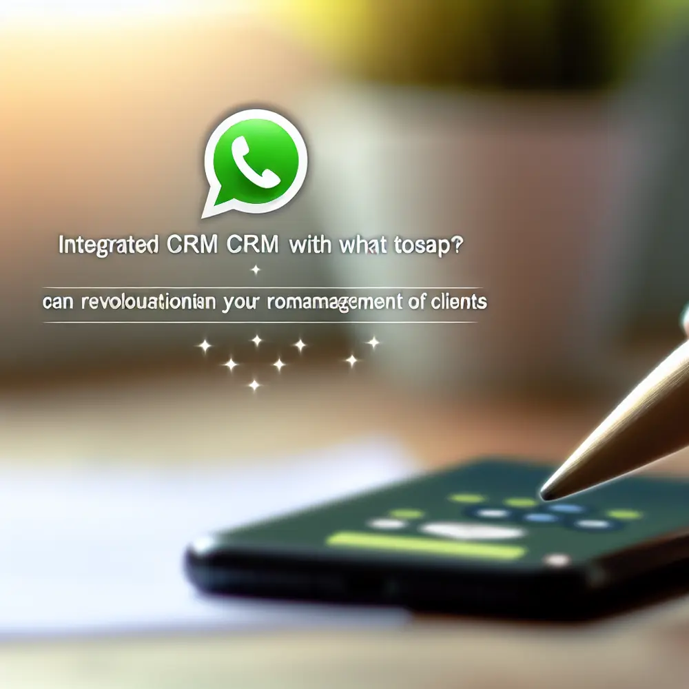 Crm Integrated with Whatsapp How to Improve Customer Management