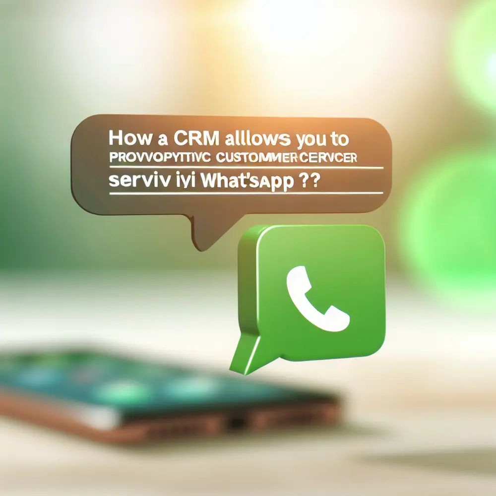 ¿Cómo un CRM te Permite Ofrecer un Servicio al Cliente Proactivo por WhatsApp?