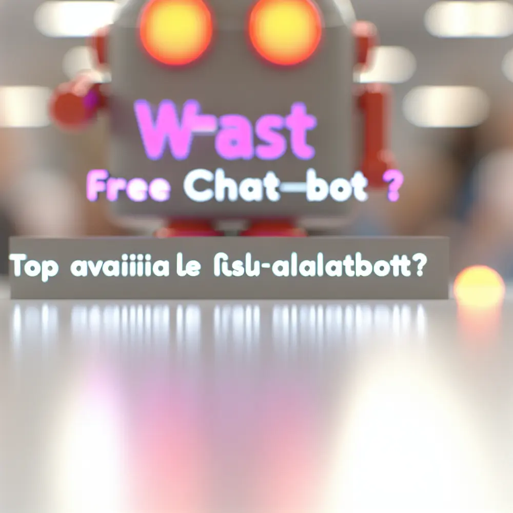 ¿Cuál es el Mejor Chatbot Gratuito? Las Mejores Soluciones y Plataformas Disponibles
