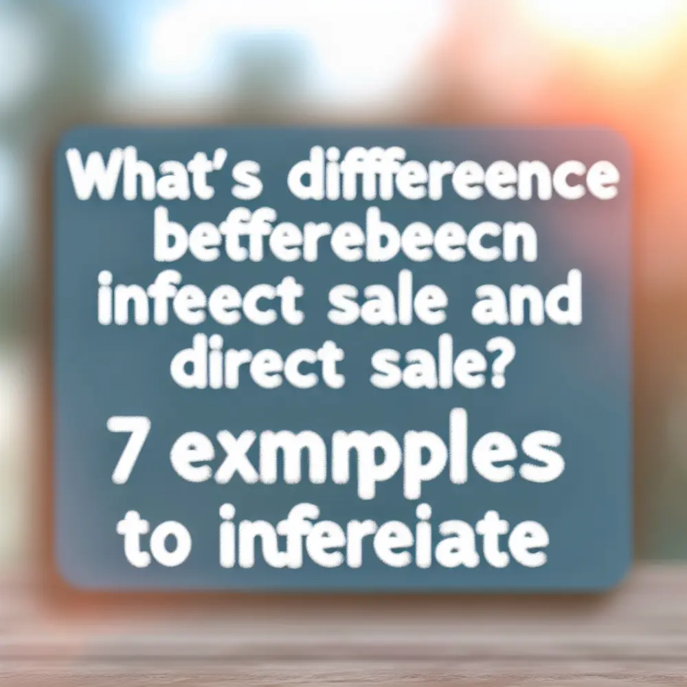 ¿Cuál es la Diferencia Entre Venta Directa e Indirecta? 7 Ejemplos Para Diferenciar