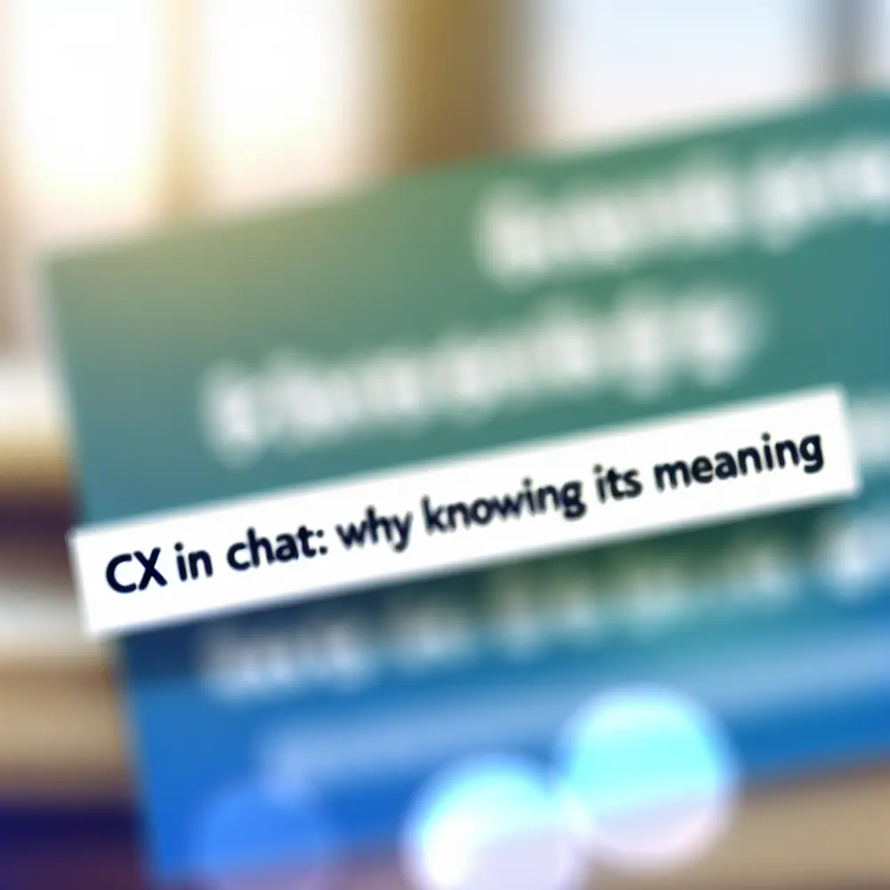 CX en Chat: Por qué es Importante Saber su Significado