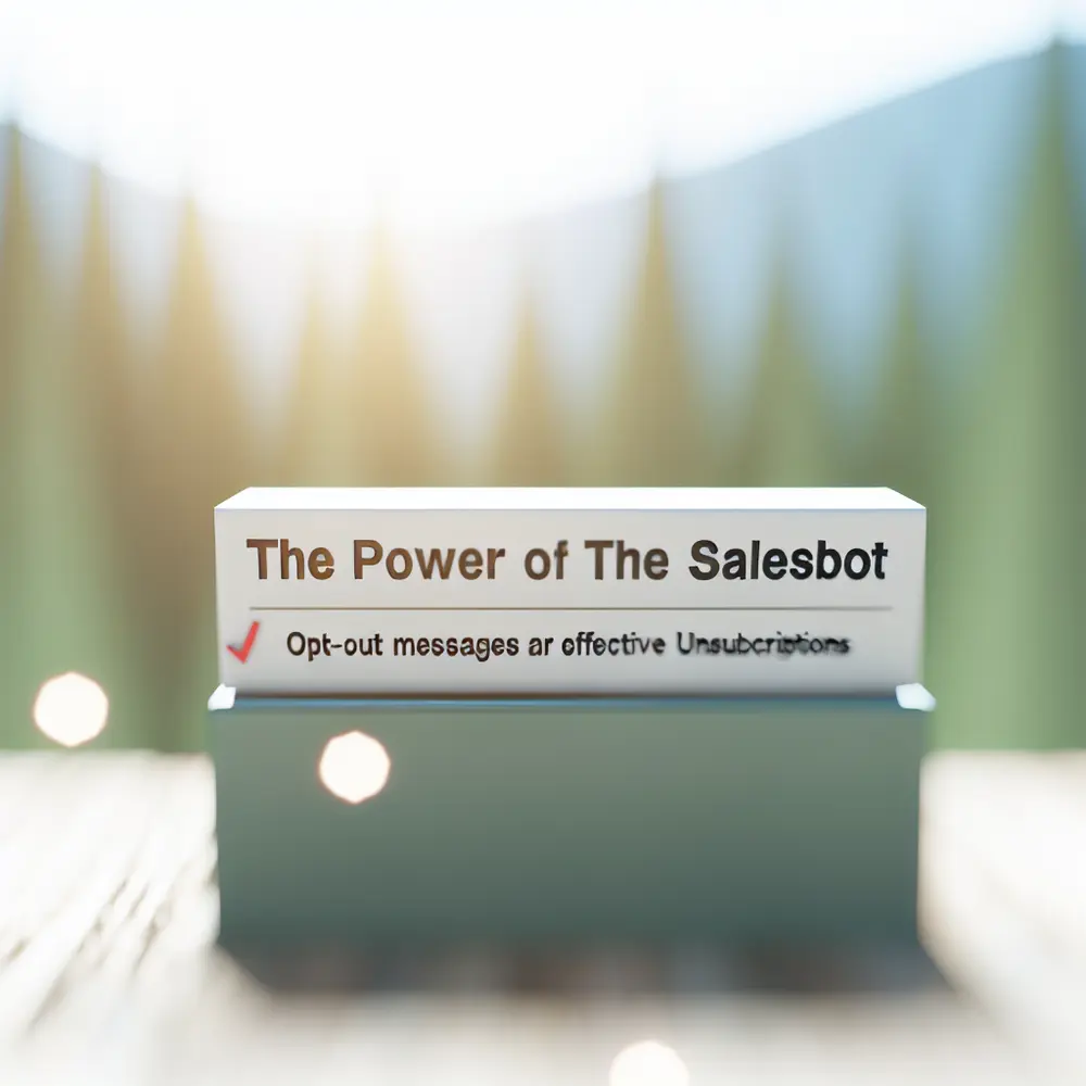 El Poder del Salesbot: Mensajes de Opt-Out para Desuscripciones Efectivas