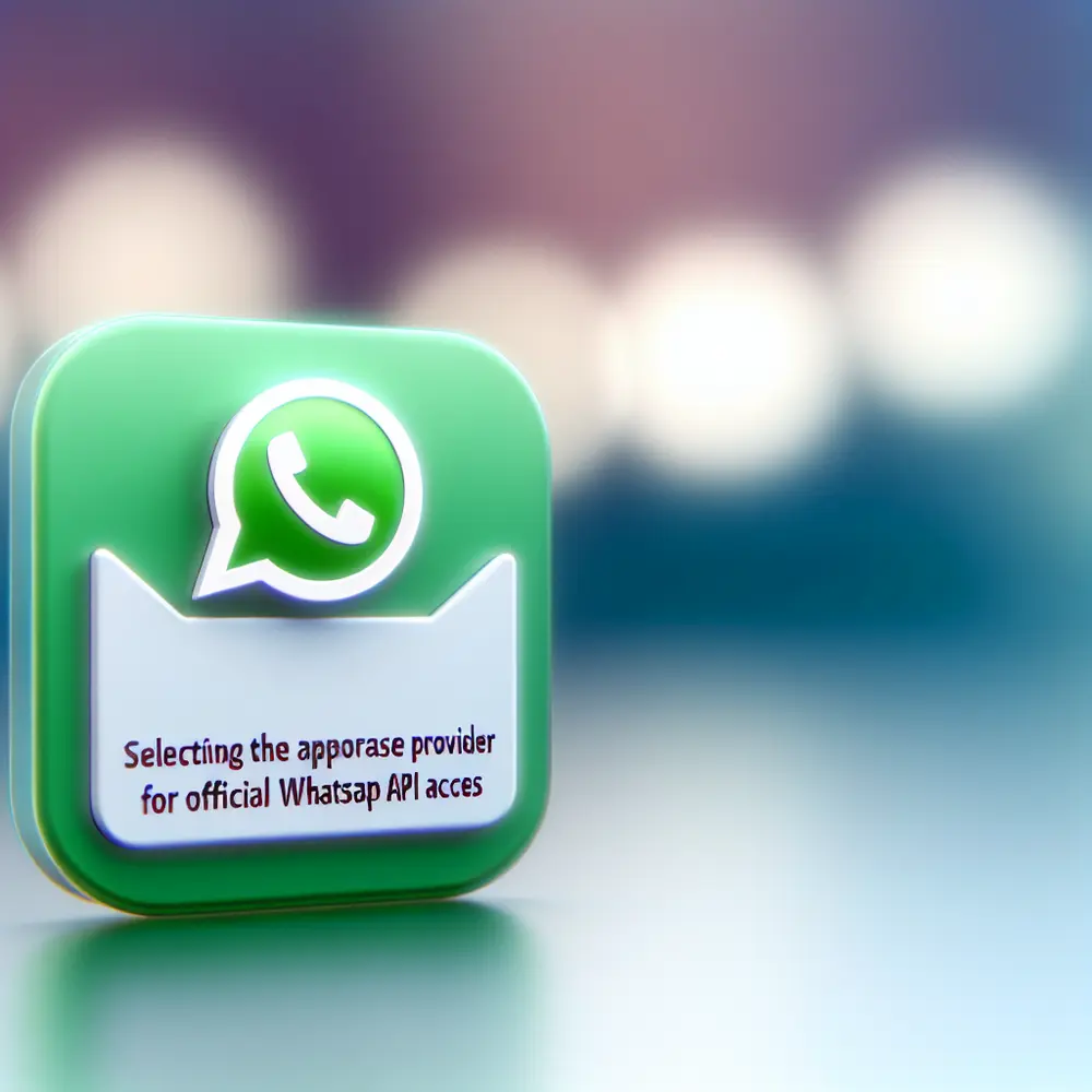 Escolhendo o Fornecedor Certo para Acesso Oficial à API do WhatsApp