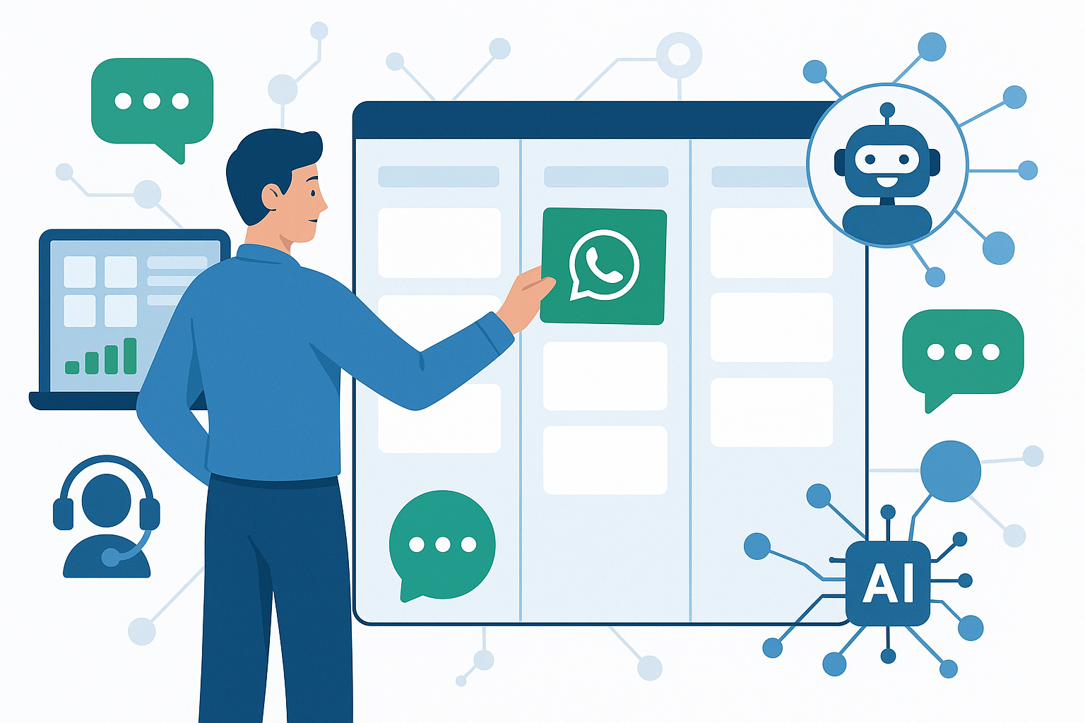 How to Implement Kanban CRM for WhatsApp