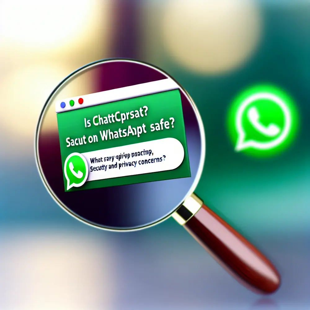 Is ChatGPT on WhatsApp safe? Security and Privacy Concerns