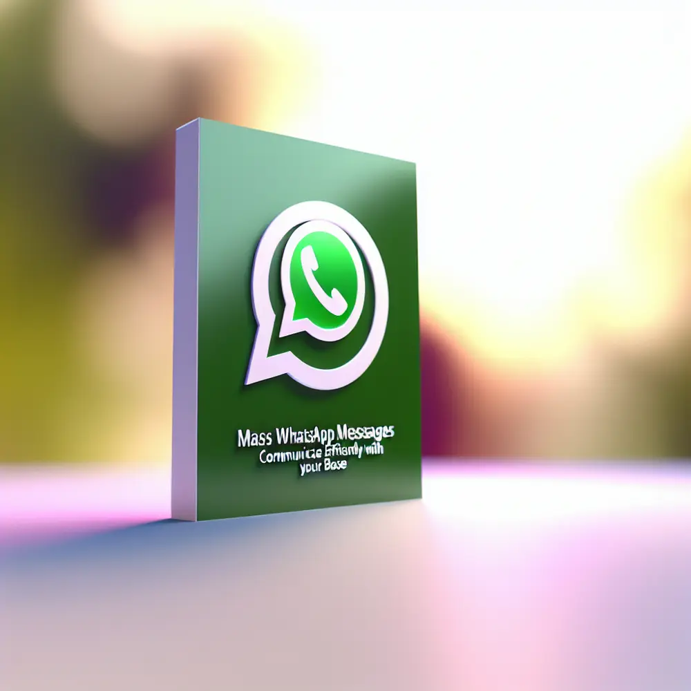 Mensajes en Masa WhatsApp: Comuníquense Eficientemente con Su Base
