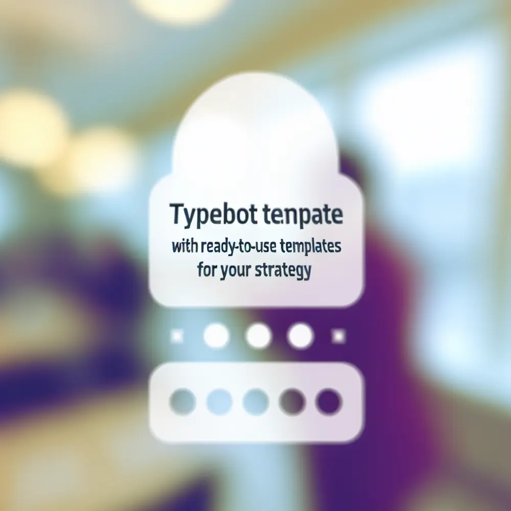 Plantilla Typebot: cómo utilizar plantillas listas para usar en su estrategia