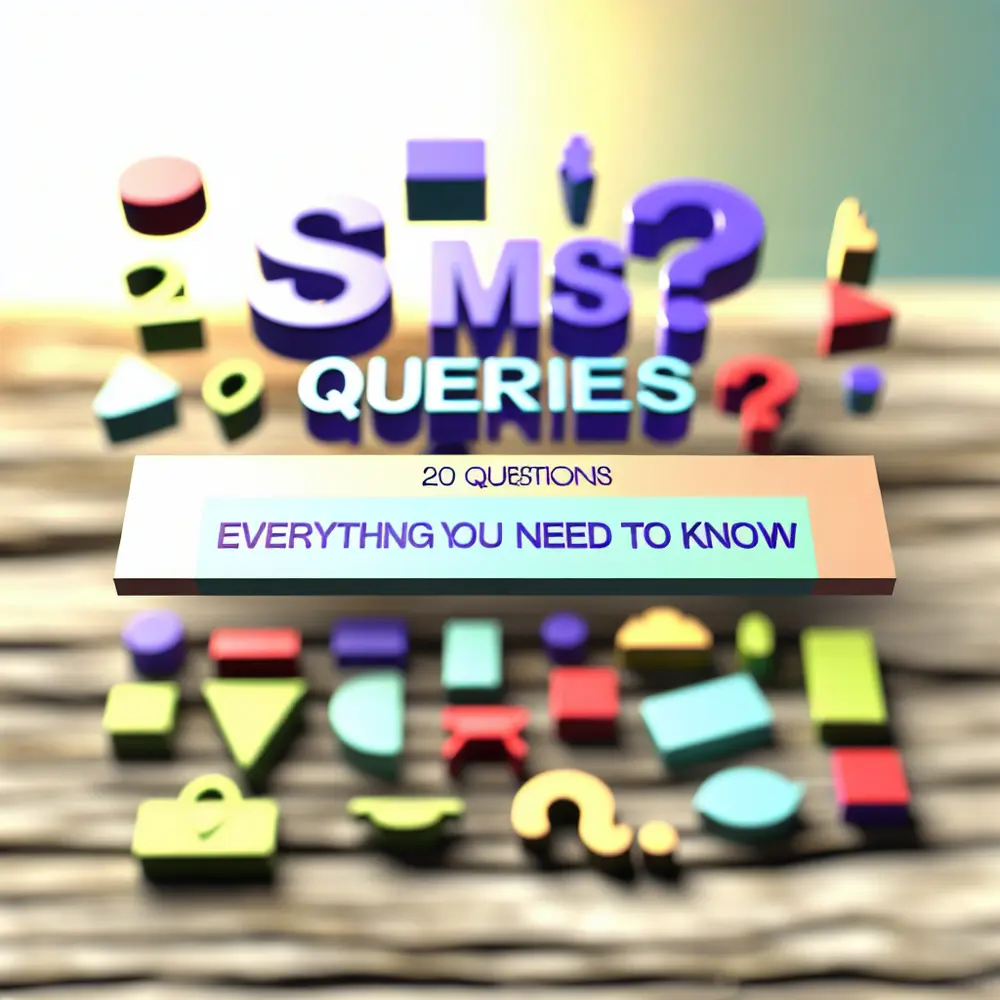 Preguntas y Respuestas Sobre SMS: 20 Preguntas. Todo Lo Que Necesitas Saber