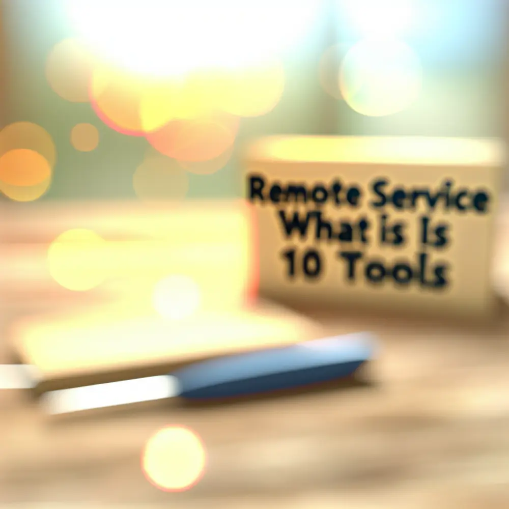 Remote Service What Is Tips 10 Tools