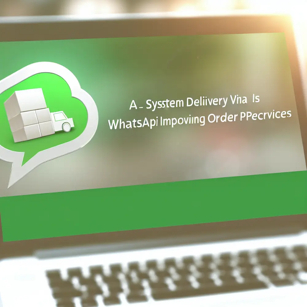 Sistema entrega whatsapp agiliza los pedidos y el servicio